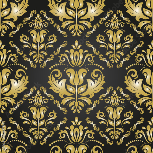 Damask Seamless Vector Pattern