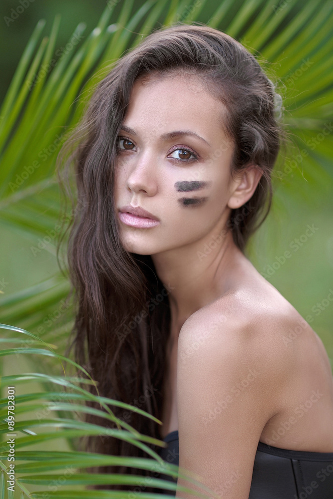 portrait of a beautiful young girl in a swimsuit portrait of a beautiful young girl in a swimsuit