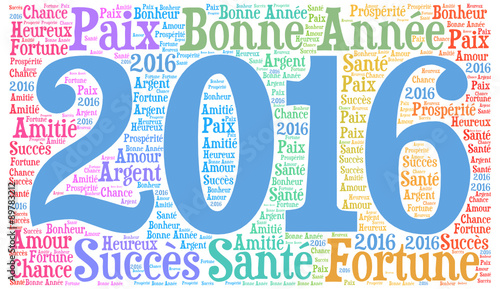 2016 nouvel an et bonne année