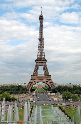 View on the Eiffel Tower