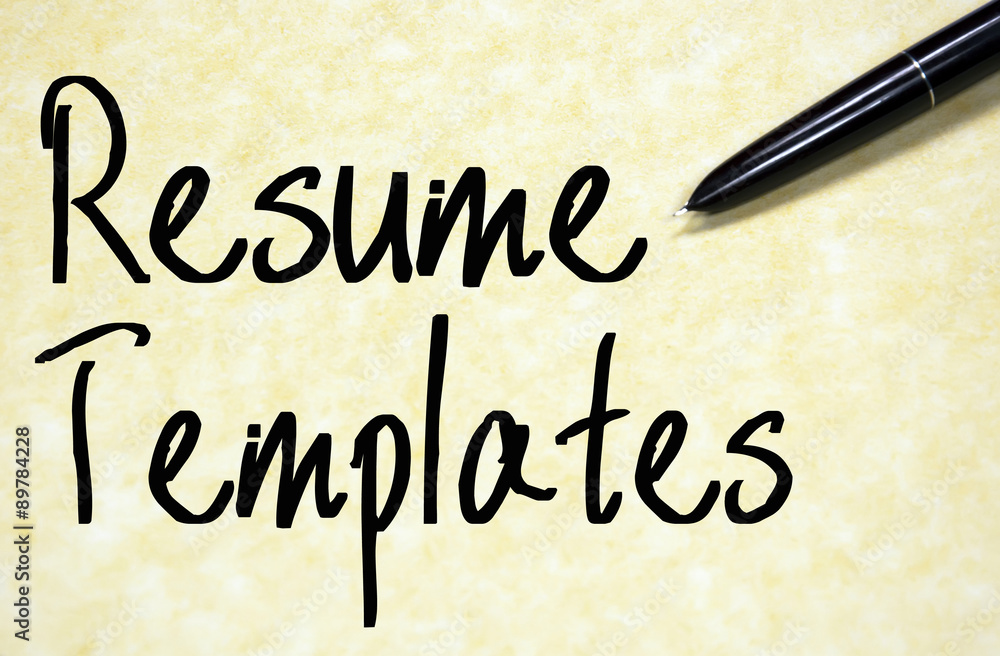 resume templates text write on paper resume templates text write on paper