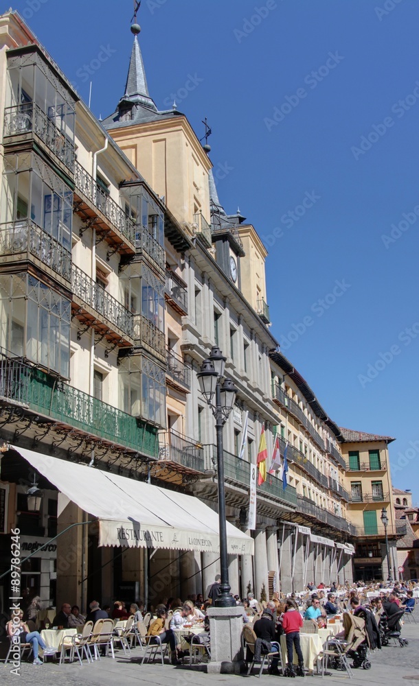 Obraz premium ville de segovia