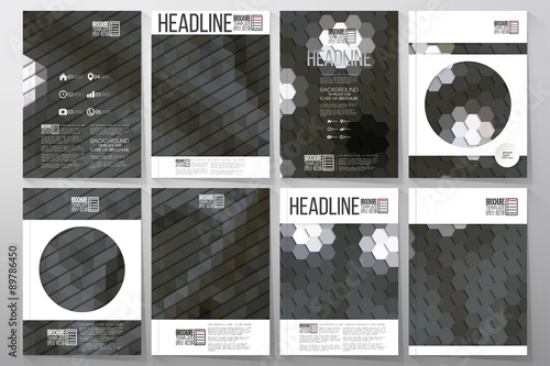 Business templates for brochure, flyer or booklet. Catholic