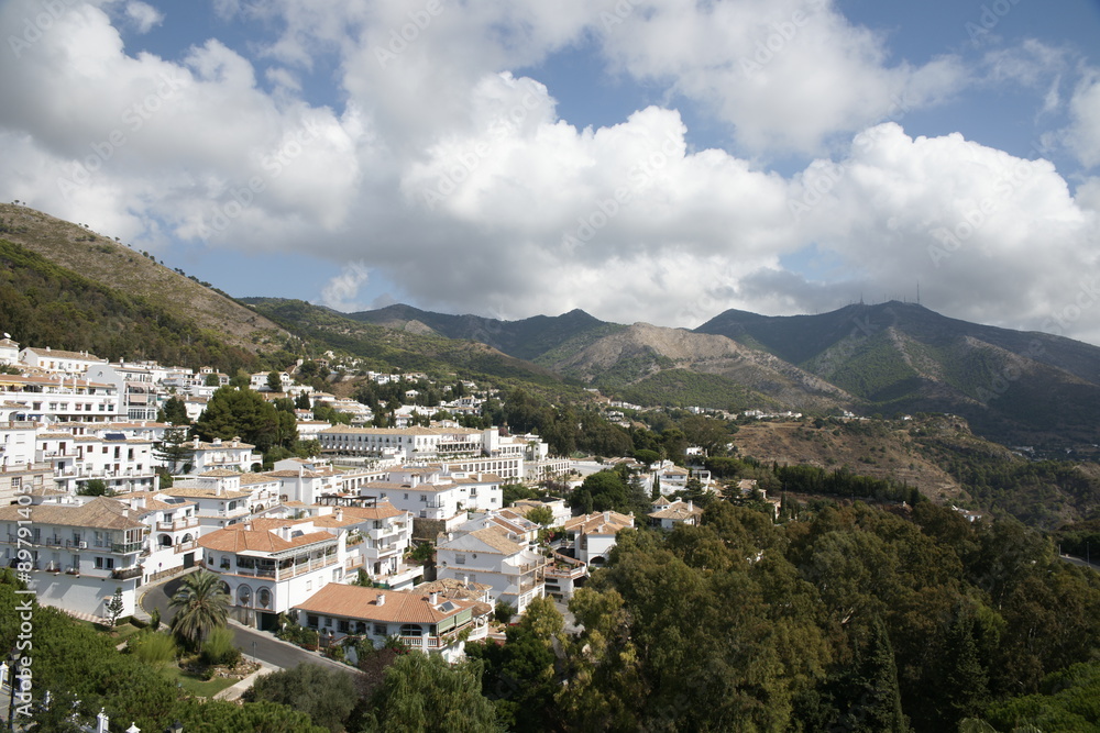 Mijas pueblo en la provincia de Málaga