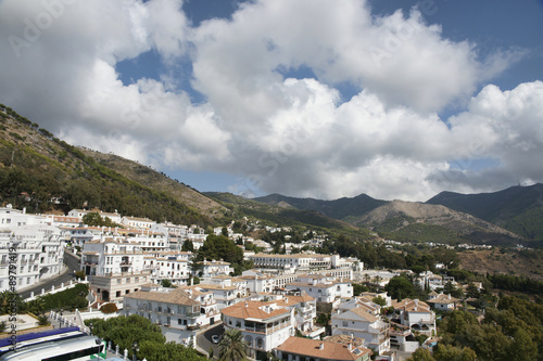 vistas de Mijas pueblo en la provincia de Málaga © Antonio ciero