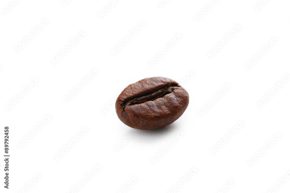 Roasted coffee bean isolated on a white Roasted coffee bean isolated on a white