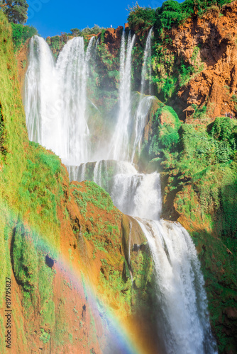 Ouzoud waterfalls  Grand Atlas in Morocco