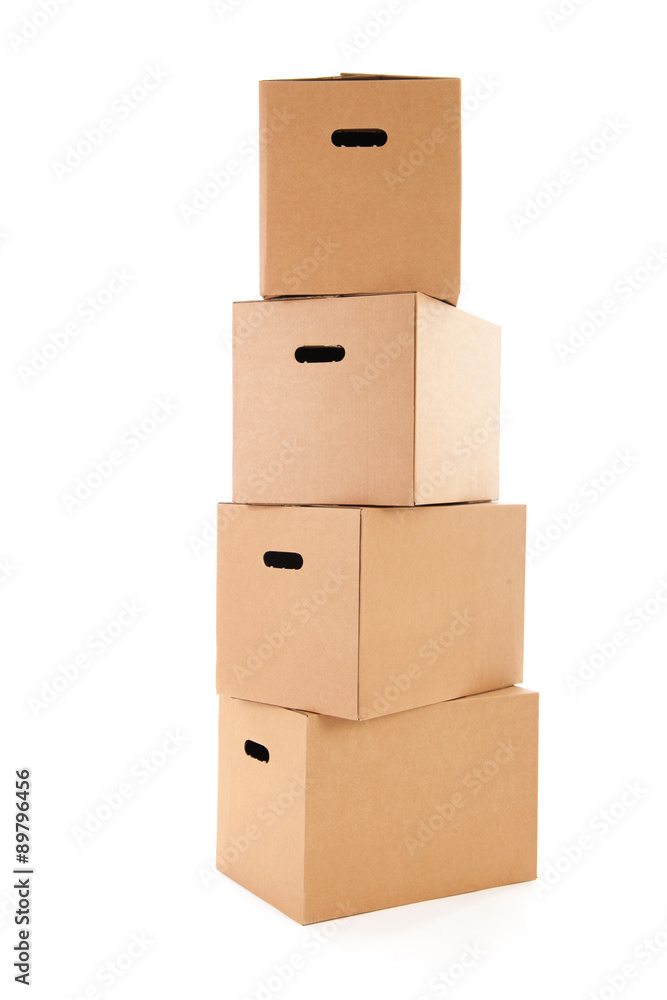 Obraz premium Carton boxes