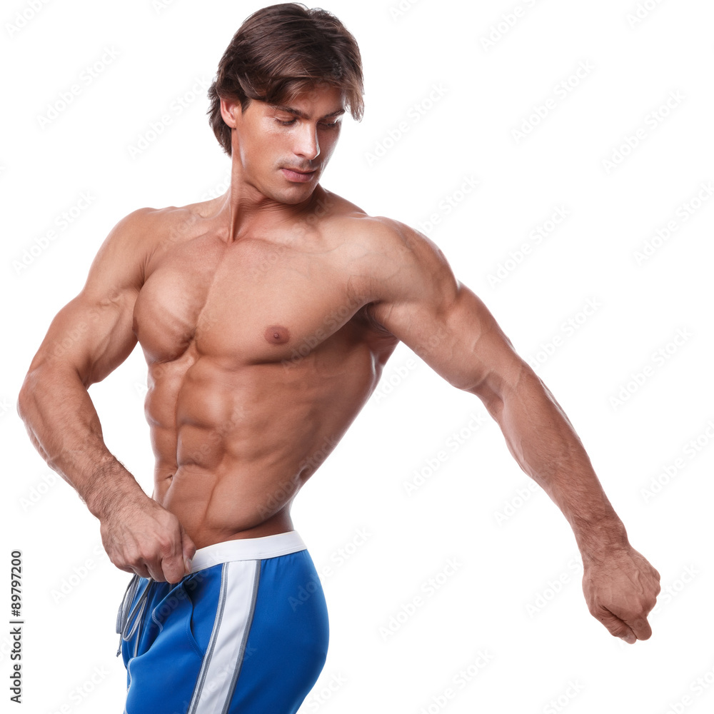 Handsome muscular man Handsome muscular man