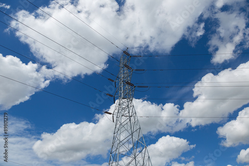 Tower of high voltage electrical transmission line