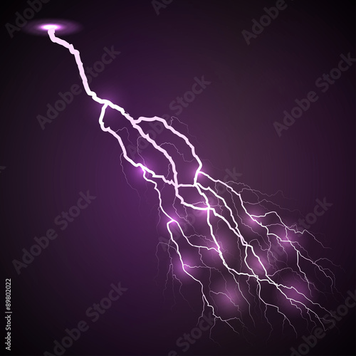 purple lightning