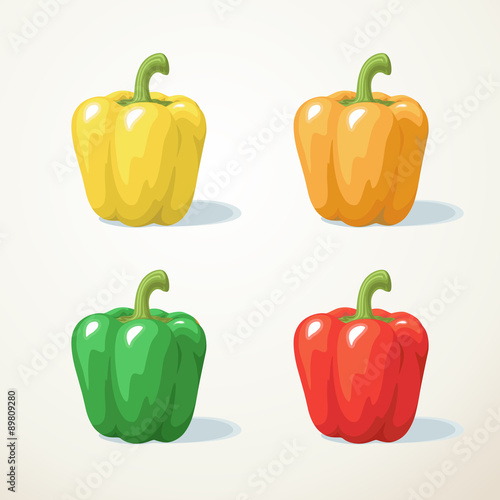 Colorful of Sweet pepper