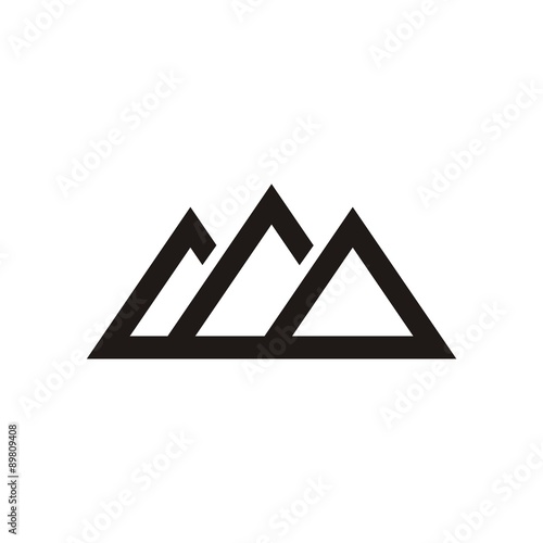 Logo Mountain Vector