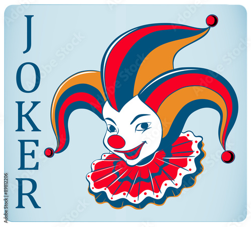 Red nose joker card