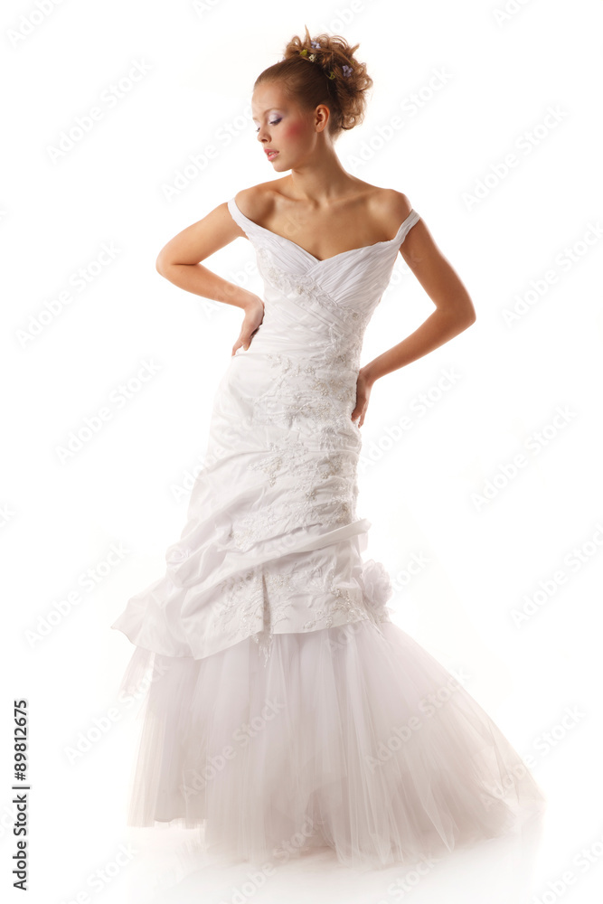 Fototapeta premium Young bride