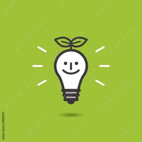 Smile face eco bulb