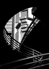 Modern architecture in black and white