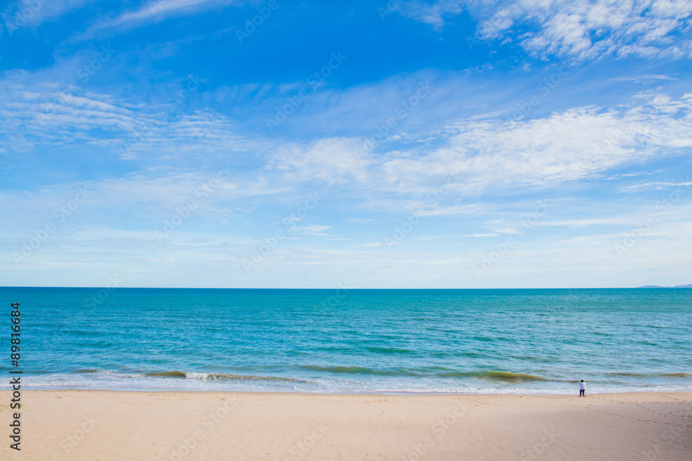 The view of Thailand beach