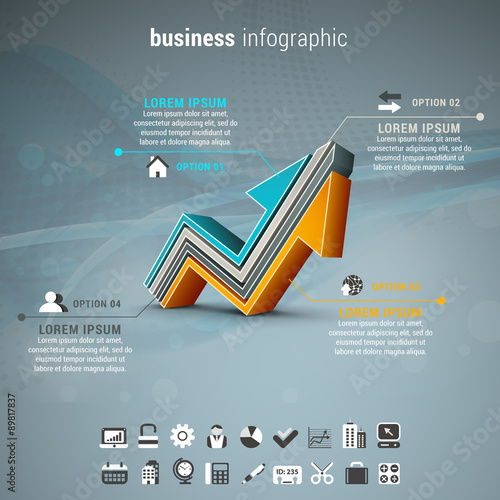 Business infographic