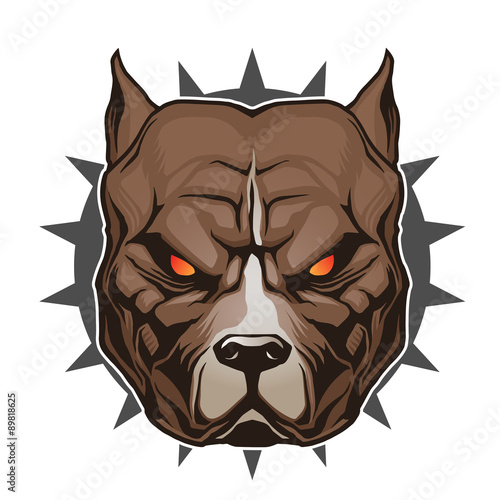 Pitbull illustration