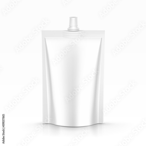 Sauce mayonnaise packaging package pack bag isolated vector