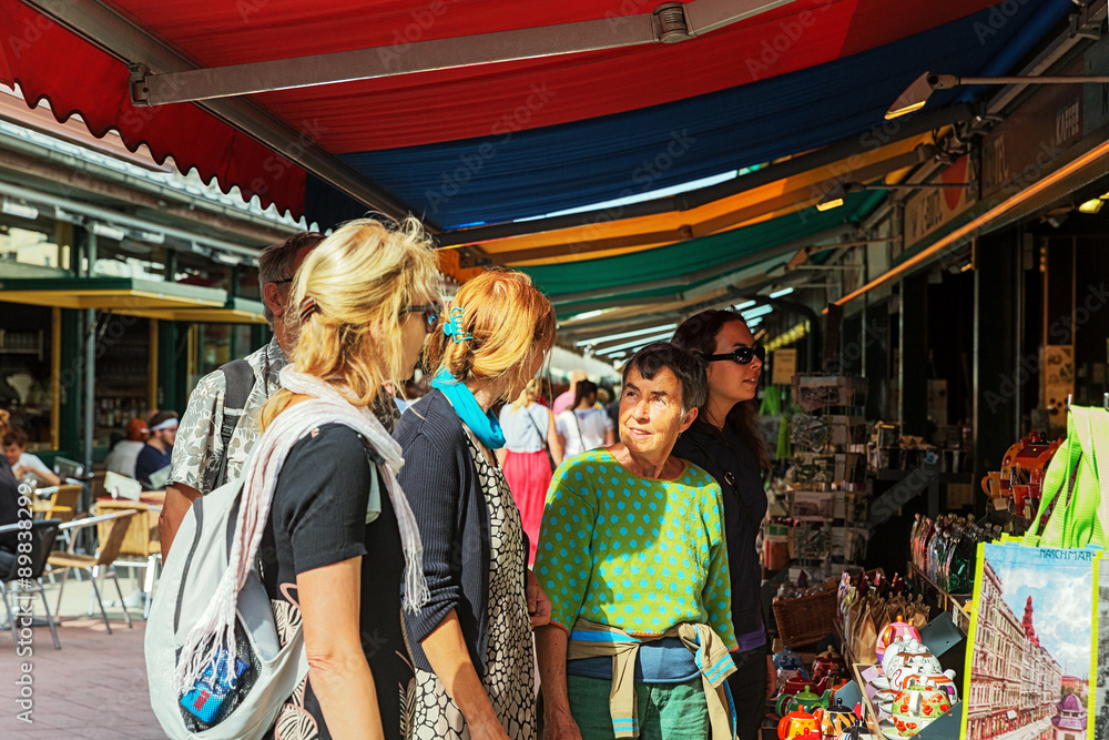 Fototapeta premium Vienna, Naschmarkt