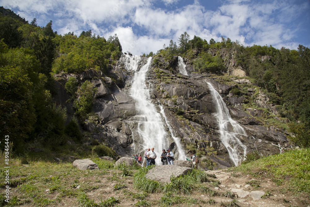 cascate nardis, val di genova