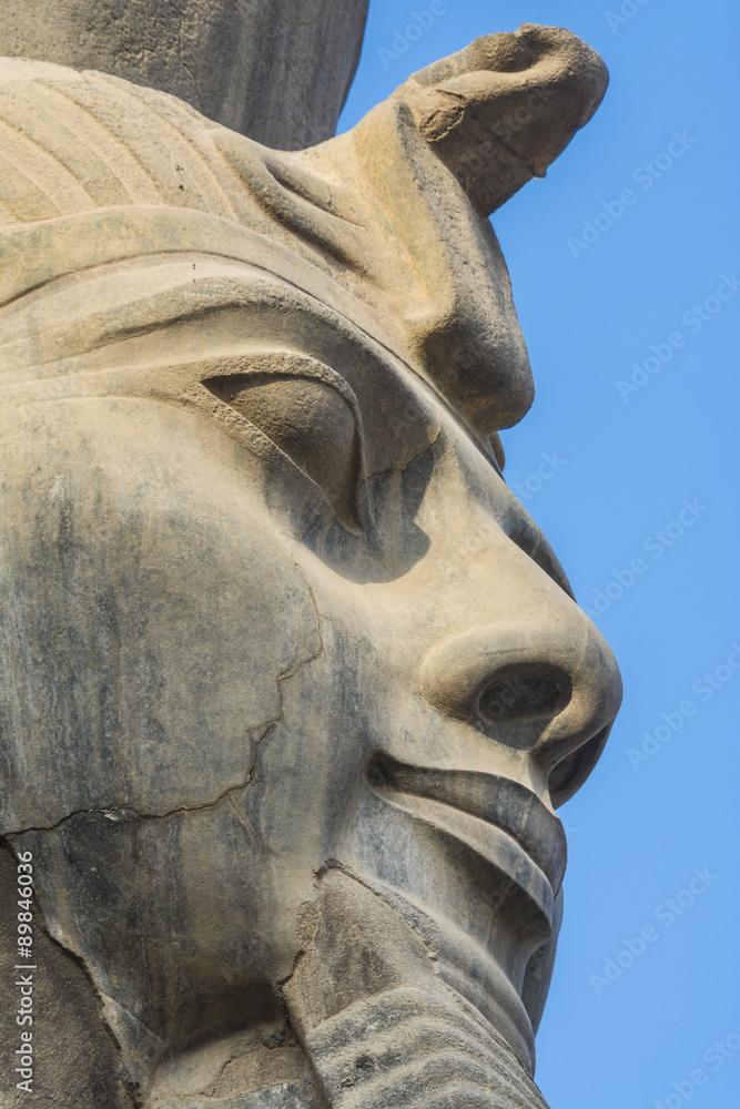 Head of Ramses II at the Luxor Temple, Egypt Head of Ramses II at the Luxor Temple, Egypt