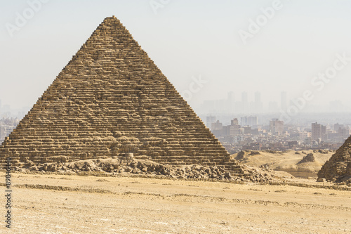 Pyramid of Menkaure  Giza  Egypt 