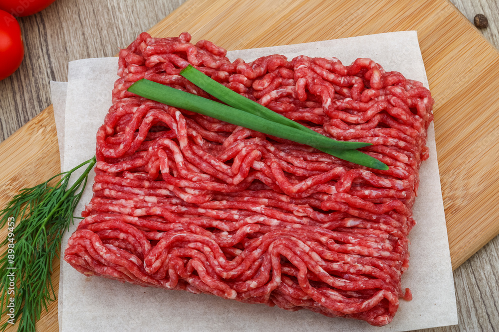 Raw minced meat Raw minced meat