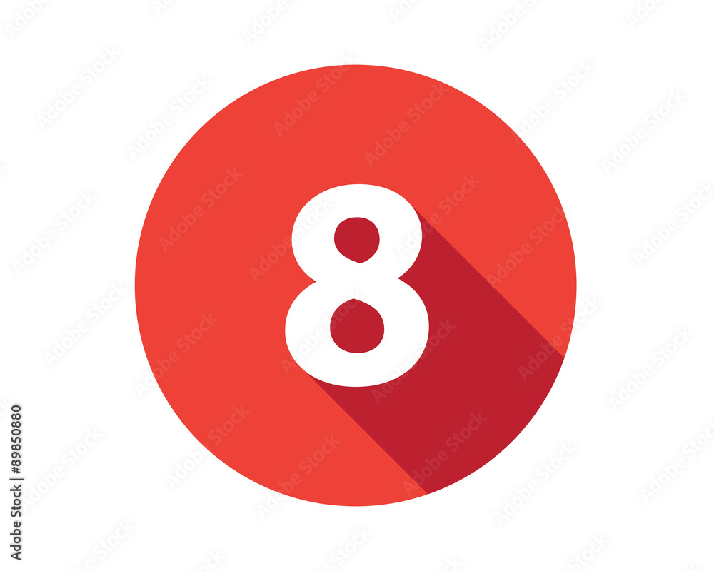 © vectorlia - 8 calendar holiday number