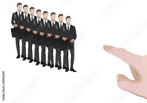 persone in fila 