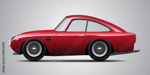 Retro Sports Car
