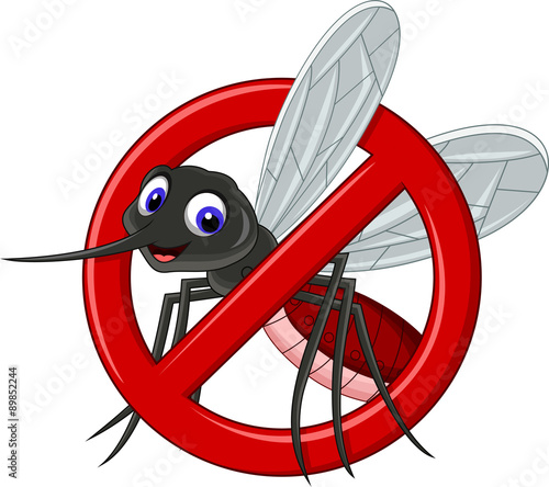 symbol of antimosquito cartoon for you disign