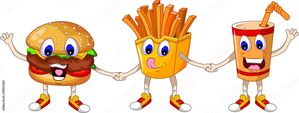fast food cartoon for you design fast food cartoon for you design