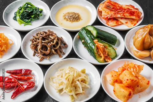 韓国の漬け物 クローズアップ Korean pickle group photo