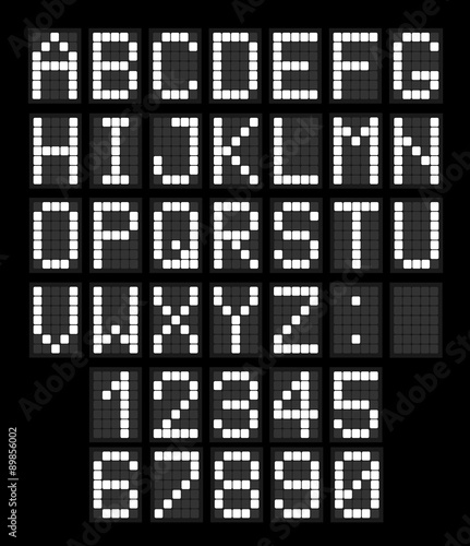 Scoreboard font