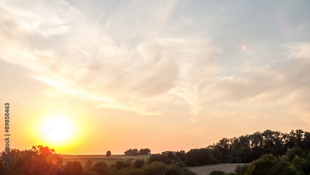 Obraz premium Sonnenuntergang