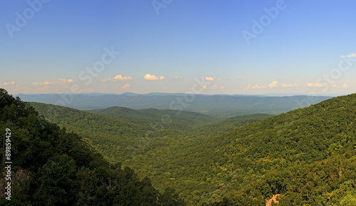 Panoramic View from Overall Run Falls Trail