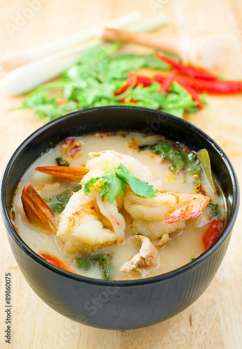 Tom Yum Kung, Spicy thai traditional soup