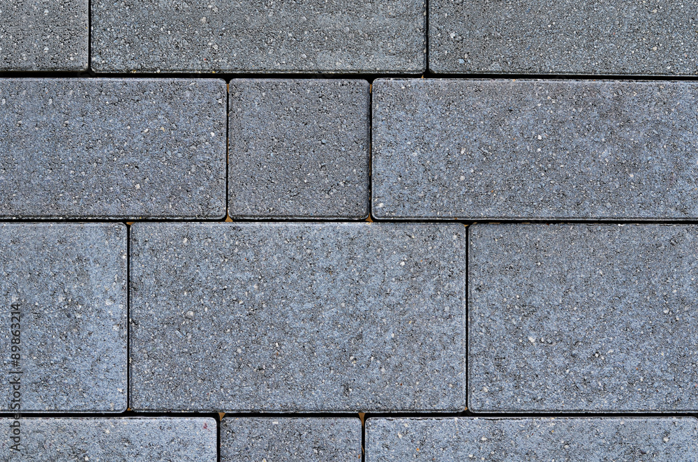 Naklejka premium Paving slabs close up a background