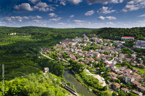Veliko Tarnovo, the historical capital of Bulgaria photo