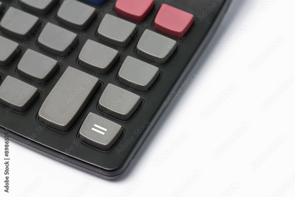 calculator equal button on white background. calculator equal button on white background.