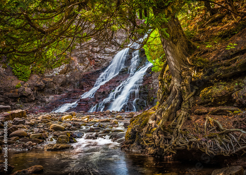 Caribou Falls in Fall
