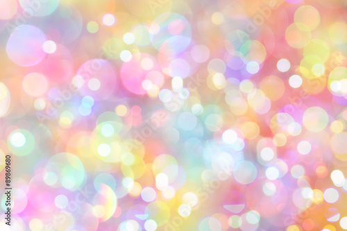 Tableau sur toile Hintergrund bokeh bunt