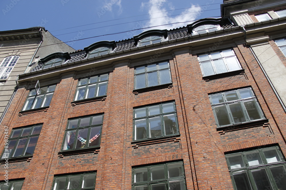 Fototapeta premium Immeuble à Copenhague, Danemark 