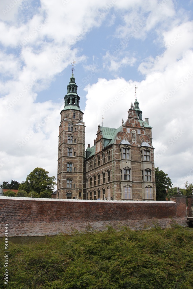 Château de Rosenborg à Copenhague, Danemark	