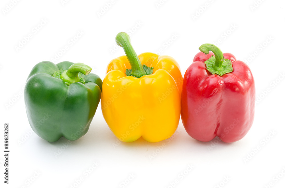 Sweet Pepper isolated on white background Sweet Pepper isolated on white background