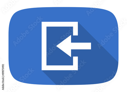 Free Download enter flat design modern icon - GFXLoad