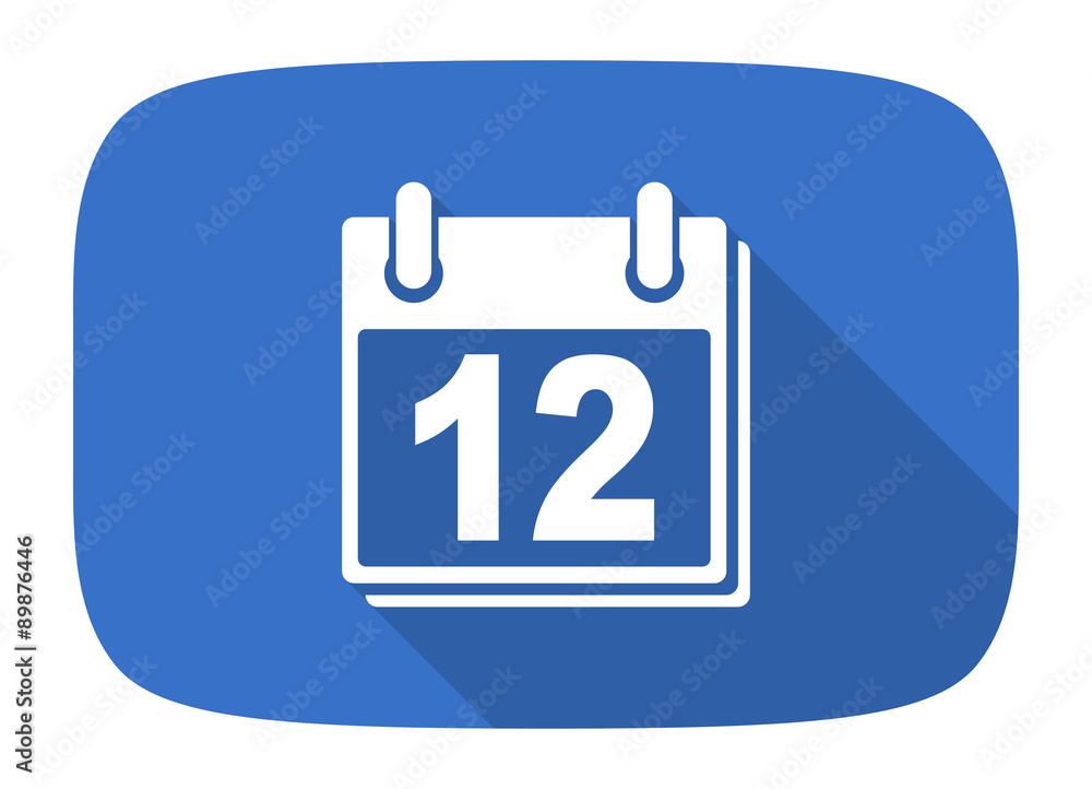 calendar flat design modern icon calendar flat design modern icon